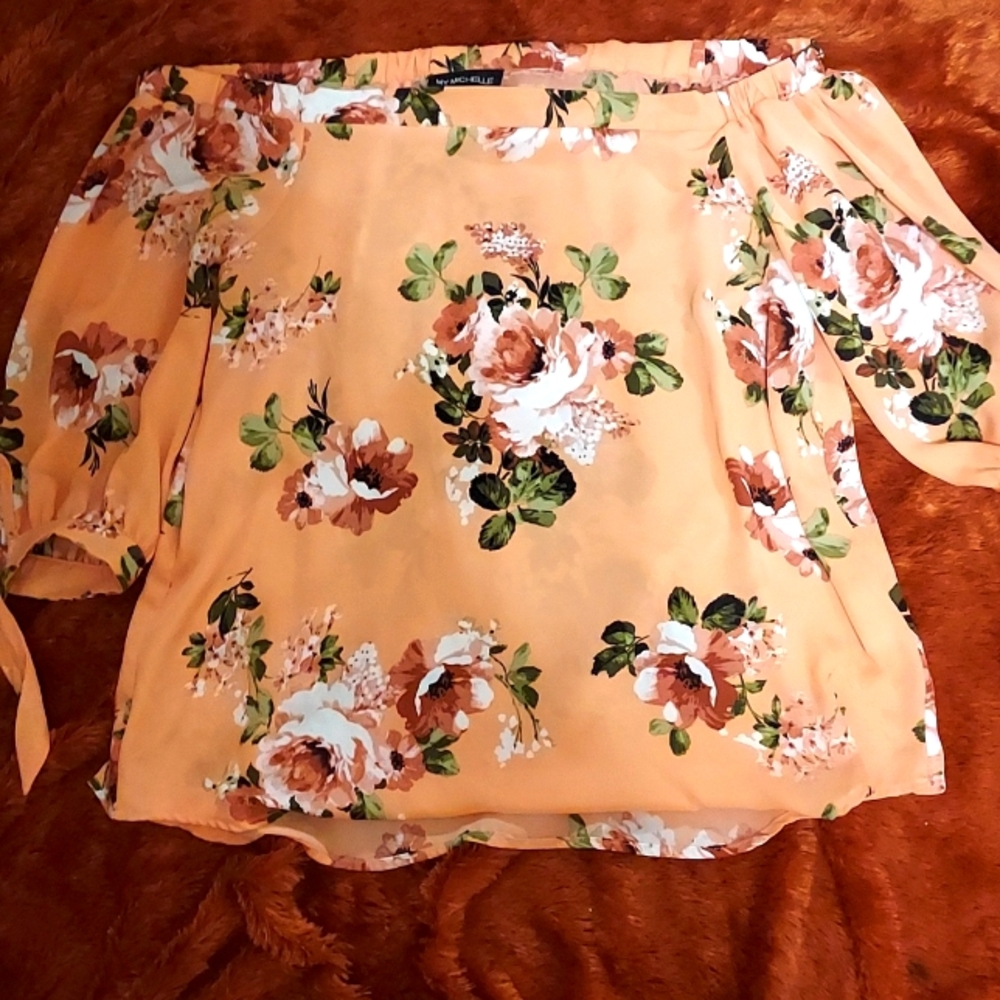 My Michelle Off the Shoulder Blouse